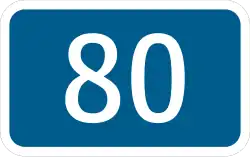 Cesta I. triedy 80