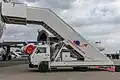 Flugzeugtreppe