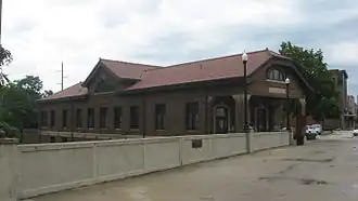 Ehemaliges Illinois Central Railroad Depot (2013)
