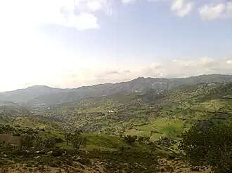 Landschaft bei Ajdir