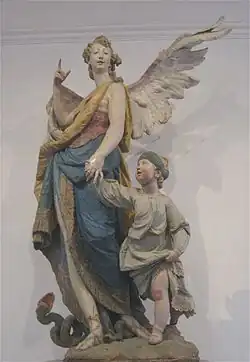 Schutzengel im Bürgersaal, Ignaz Günther, 1763