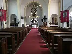 Innenraum des Doms von Murska Sobota