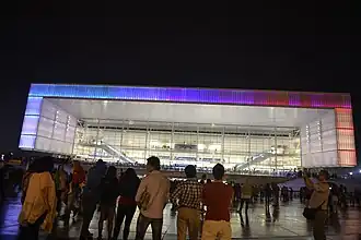 Die Arena bei der Eröffnung im November 2018