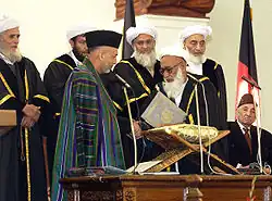 Amtseinführung von Hamid Karzai am 7. Dezember 2004