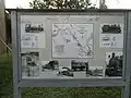 Infotafel am Denkmal für das „Altensteigerle“ in Ebhausen
