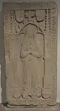 Epitaph der Rebecca (Bega) von Ingelheim († 1390)