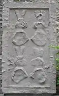 Epitaph der Agnes Waldbott von Bassenheim († 1496)[40][41]