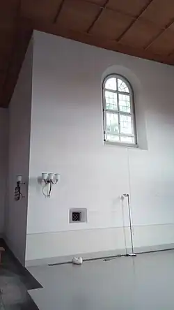 Innenfenster der Kapelle