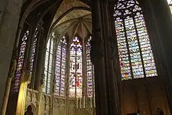 Doppeljoch und Polygon des hochgotischen Chors