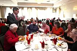 International Women’s Day Breakfast in Toronto-Etobicoke in Kanada (2010, Veranstaltung als gemeinsames Frühstück)