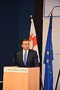 Der georgische Ministerpräsident Garibaschwili in der Akademie der Konrad-Adenauer-Stiftung