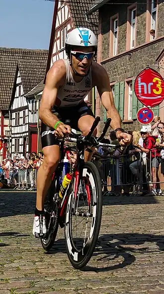 Eneko Llanos beim Ironman Germany (2013)