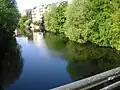 Isebekkanal Oberlauf Blick von der Bundesstraße/Osterstraße