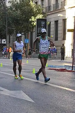Teodorico Caporaso, (19.) und Pedro Isidro (24.)
