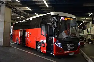 Isilines Bus am Gare routière internationale
