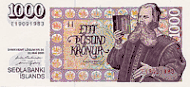 1000 Kronen Vorderseite