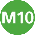 Liniensymbol der M10