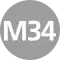 Liniensymbol der M34