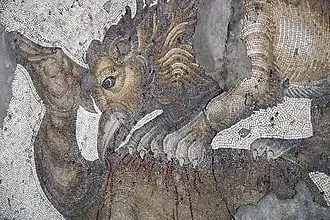 Angriff eines Greifs