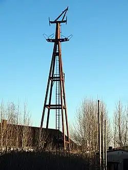 Letzter Mast in Itzehoe (März 2013)