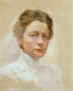 Ivana Kobilca (1861–1926): Selbstportrait, um 1910