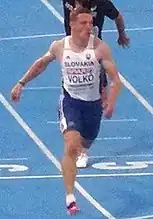 Ján Volko, der bereits im Vorlauf antreten musste, egalisierte im Halbfinale den slowakischen Landesrekord und wurde im Finale überraschender Vierter