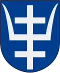 Wappen der ehemaligen Landgemeinde (bis 1970)