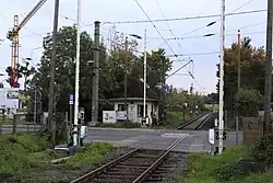 Weg­über­gang im No­vem­ber 2015