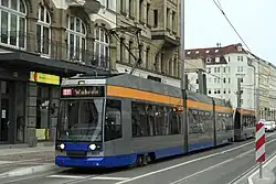 Probezug ET 1101 mit EB 906 im Peterssteinweg