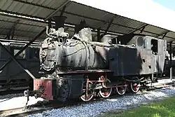 JDŽ 82-007 im Eisenbahnmuseum Požega, Serbien