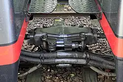 Kurzkupplung zwischen Trieb- und Steuerwagen