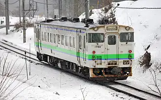 Regionalzug bei Kawabata