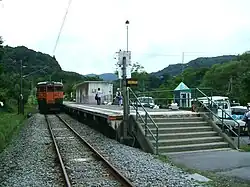 Weitere Ansicht zum Streckenende hin