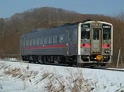 Regionalzug bei Tōya