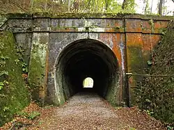 Ehemaliger Urushikubo-Tunnel (1988 stillgelegt)