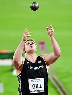 Jacko Gill erreichte Platz sieben