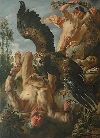 Der gefesselte Prometheus (InvNr.WRM 1044) (Jacob Jordaens)