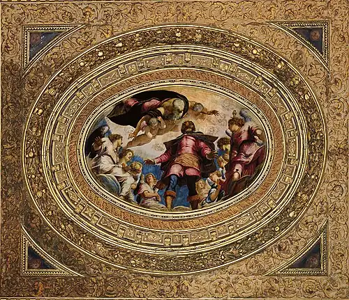 Tintoretto: Glorie des hl. Rochus von Montpellier