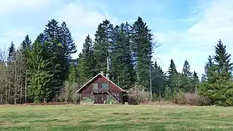 Jagdhütte auf dem Kalteis