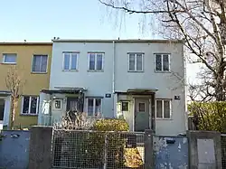 Doppelhaus in der Werkbundsiedlung Wien