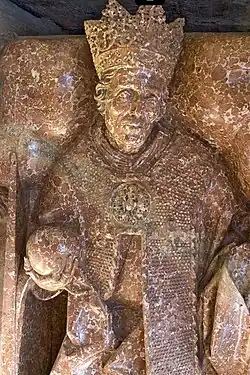 Detail des Grabmals von König Kasimir IV. Andreas