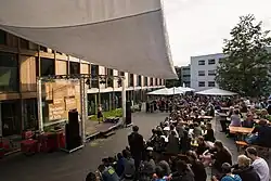 Verabschiedung der Absolventen auf dem Design-Campus