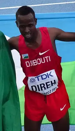 Jamal Dierieh Rang zwölf in 13:28,98 min