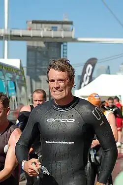 Cracknell beim Triathlon, 2007