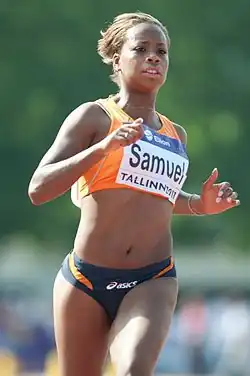 Jamile Samuel kam auf den sechsten Platz