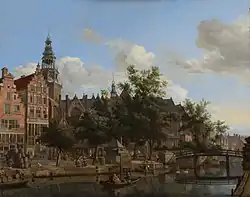 Oude-Zijds-Voorburgwal in Amsterdam