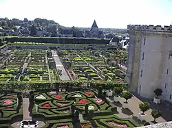 Gartendenkmal: Renaissancegarten von Schloss Villandry