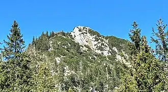 Jaufen, Gipfelbereich von Osten