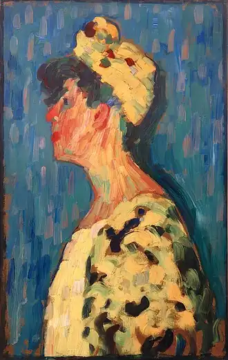 Alexej Jawlensky: Die Werefkin im Profil (1905)