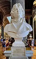 Büste in der Schlachtengalerie im Schloss Versailles
